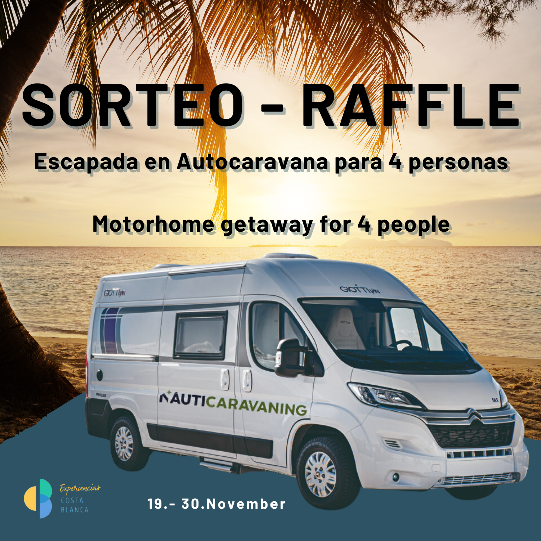 SORTEO: Escapada en Autocaravana para 4 Personas con Nauticaravaning y www.experienciascostablanca.com