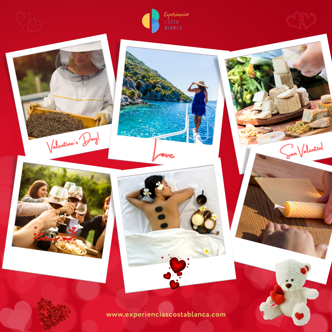 7 Regalos inolvidables para San Valentín en la Costa Blanca - www.experienciascostablanca.com