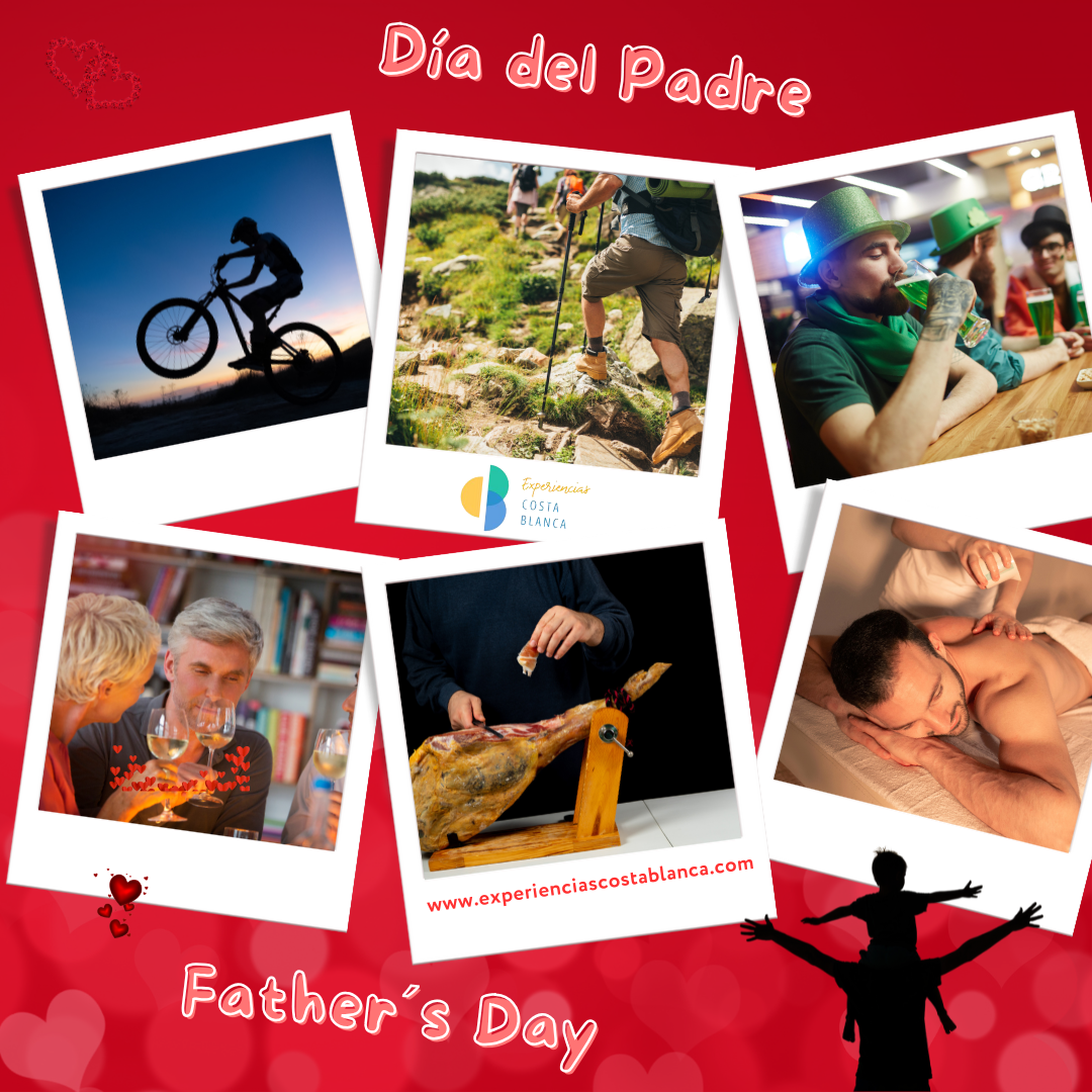 7 Regalos inolvidables: Día del Padre en la Costa Blanca con www.experienciascostablanca.com